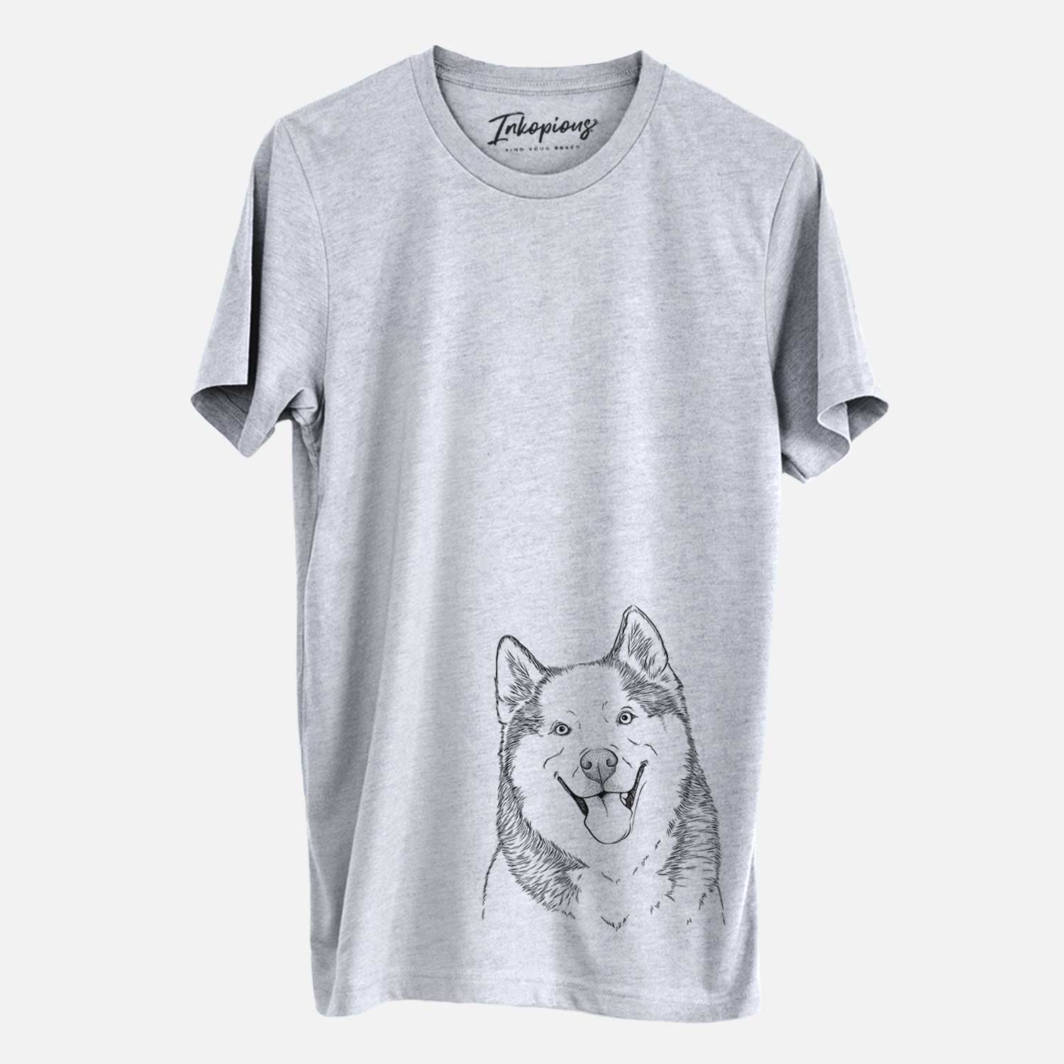 Bare Teak the Siberian Husky - Unisex Crewneck