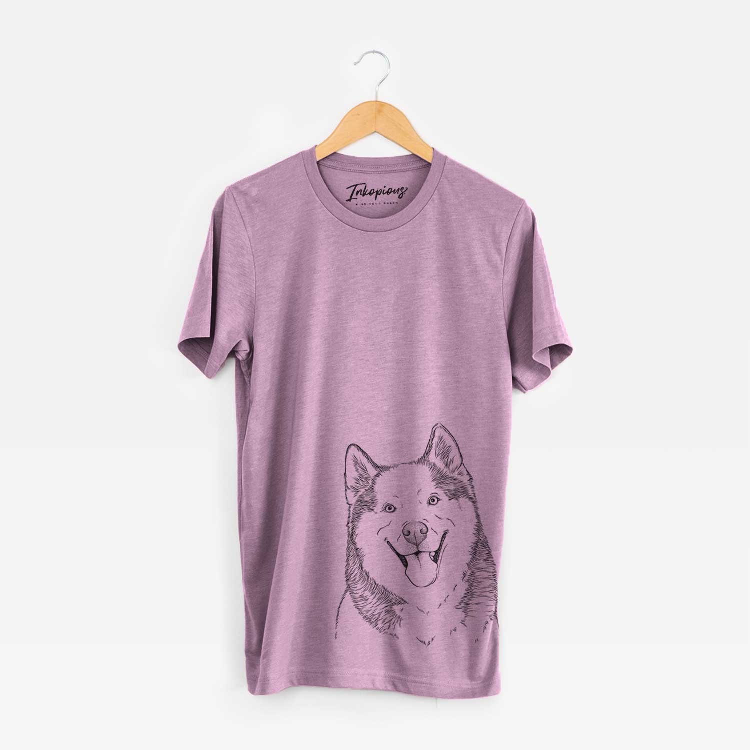 Bare Teak the Siberian Husky - Unisex Crewneck