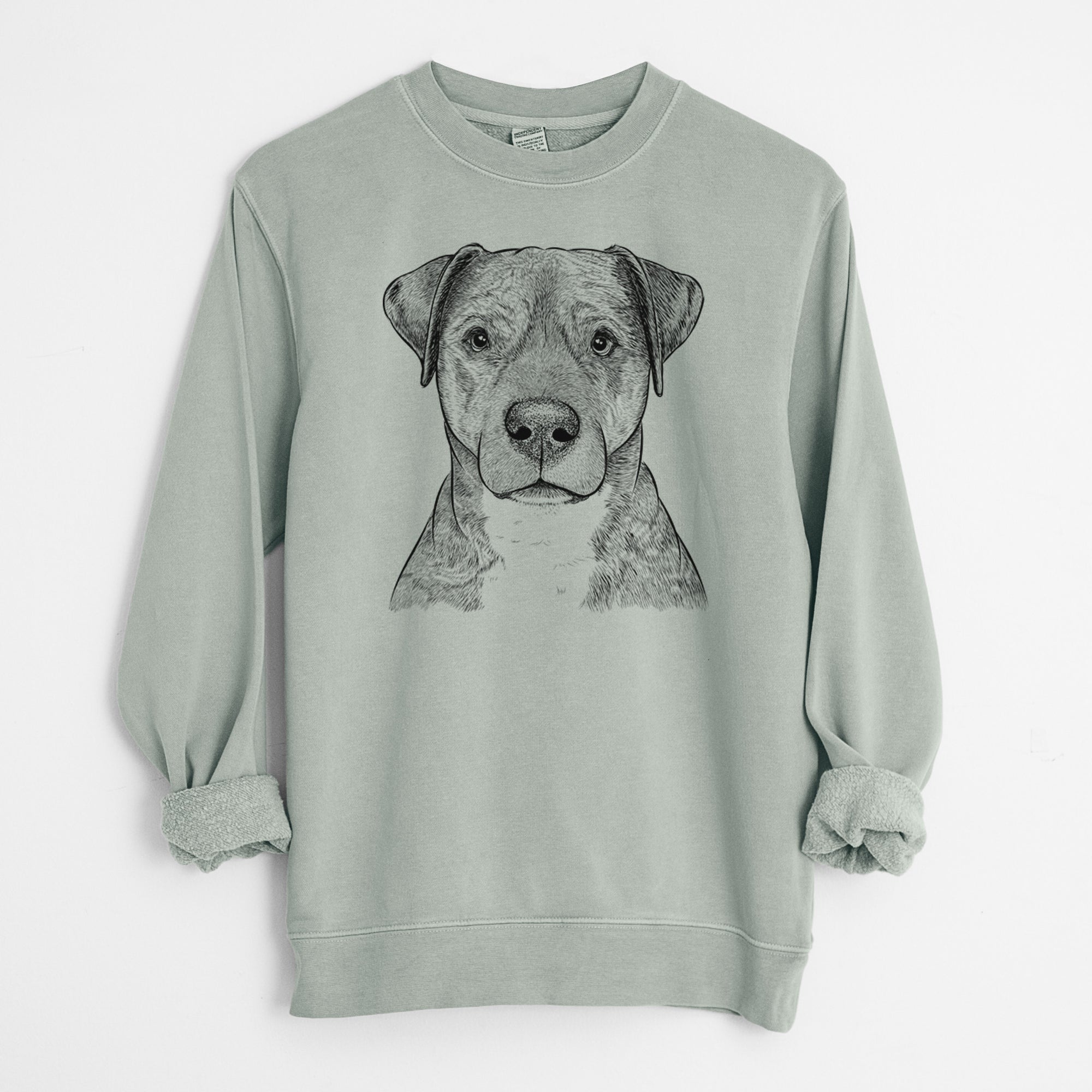 Bare TedE the Mixed Breed - Unisex Pigment Dyed Crew Sweatshirt