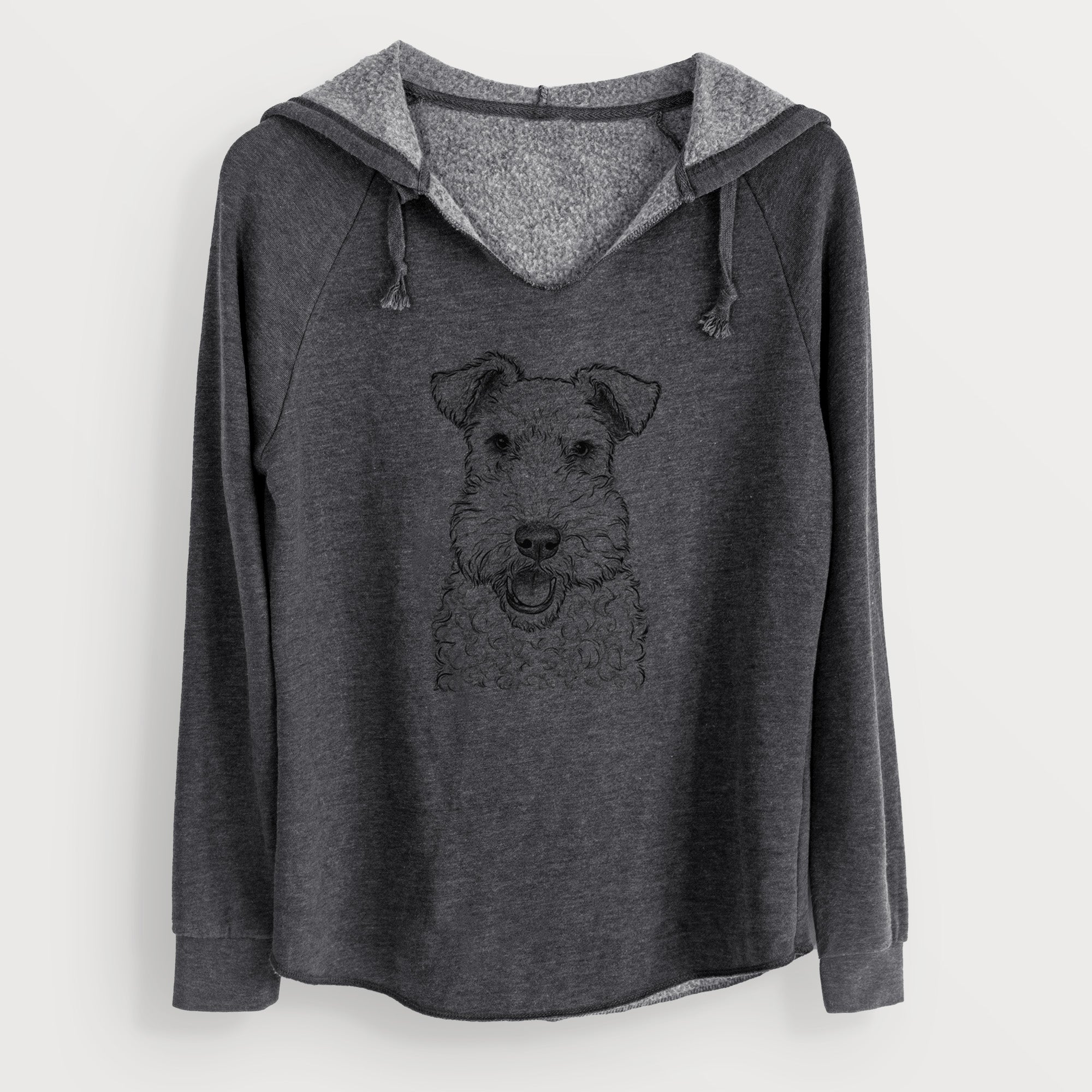 Bare Ted the Wire Fox Terrier - Cali Wave Hooded Sweatshirt