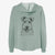 Ted the Wire Fox Terrier - Women's Cali Wave Zip-Up Sweatshirt