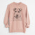 Bare Ted the Wire Fox Terrier - Unisex Pigment Dyed Crew Sweatshirt