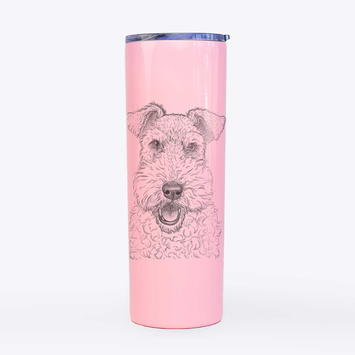 Ted the Wire Fox Terrier - 20oz Skinny Tumbler