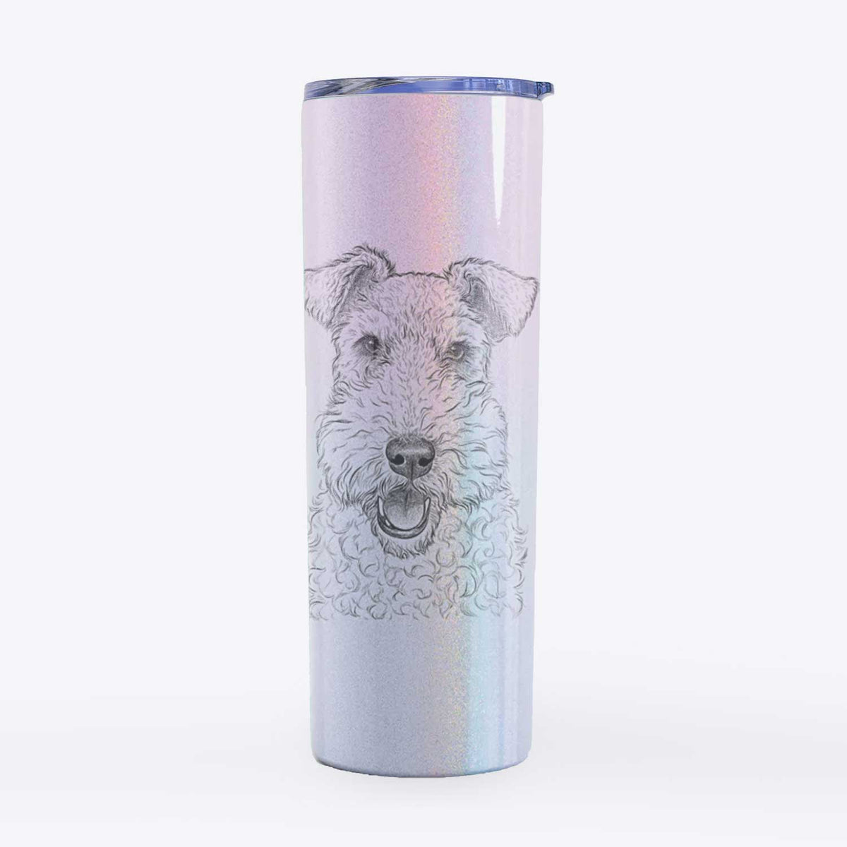 Ted the Wire Fox Terrier - 20oz Skinny Tumbler