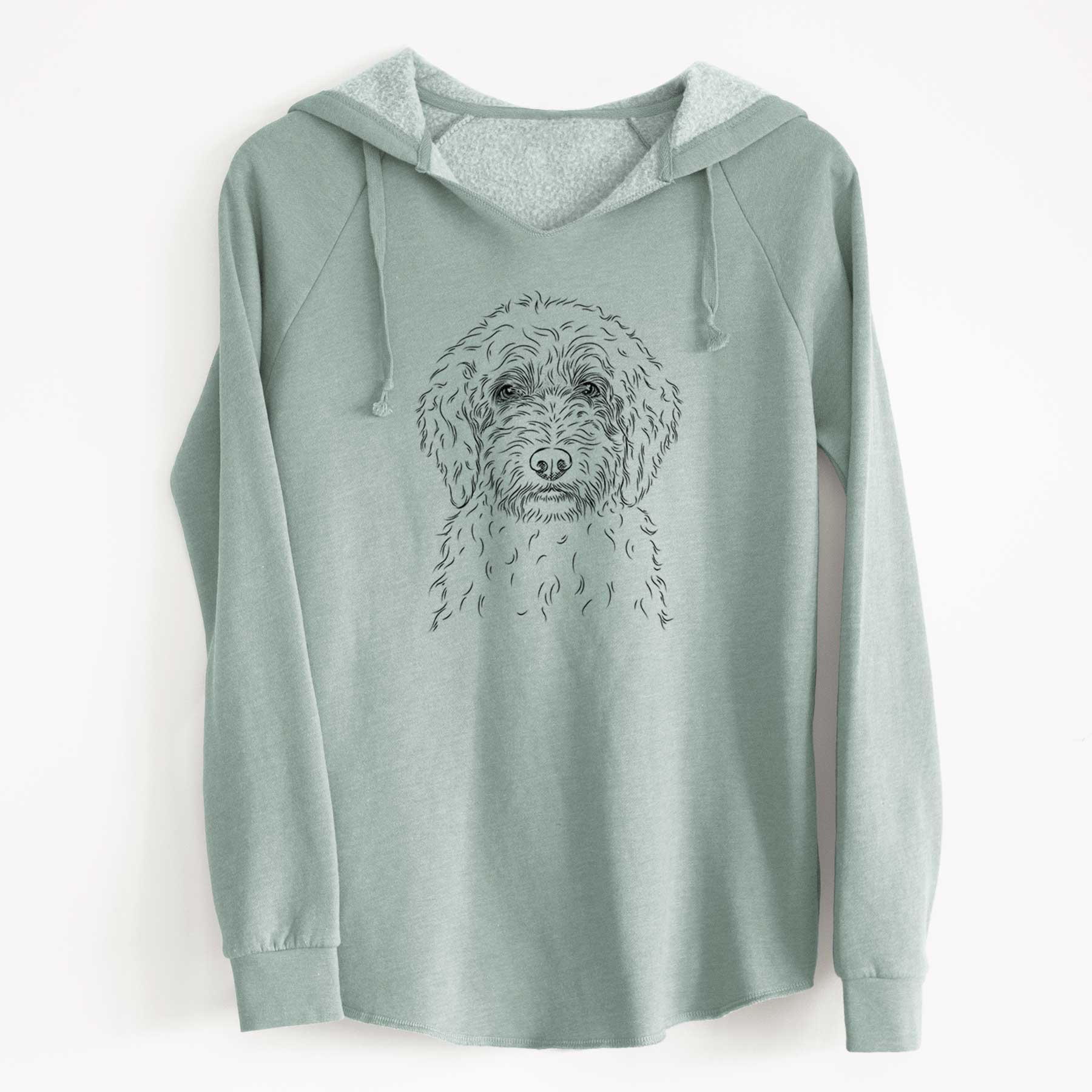 Bare Teddy the Labradoodle - Cali Wave Hooded Sweatshirt