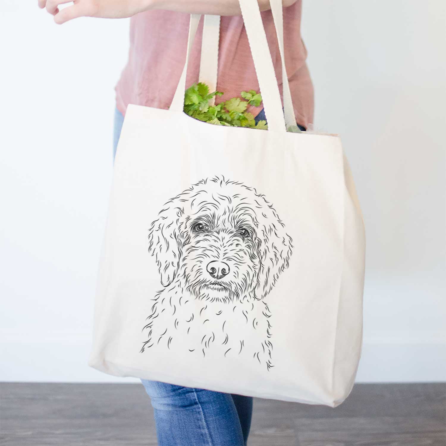 Teddy the Labradoodle - Tote Bag