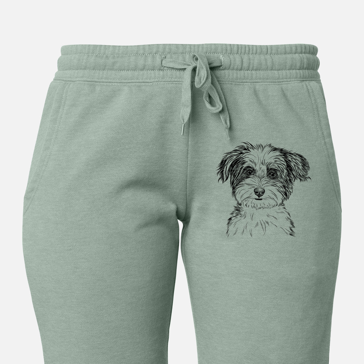 Teddy the Havanese - Women&#39;s Cali Wave Joggers