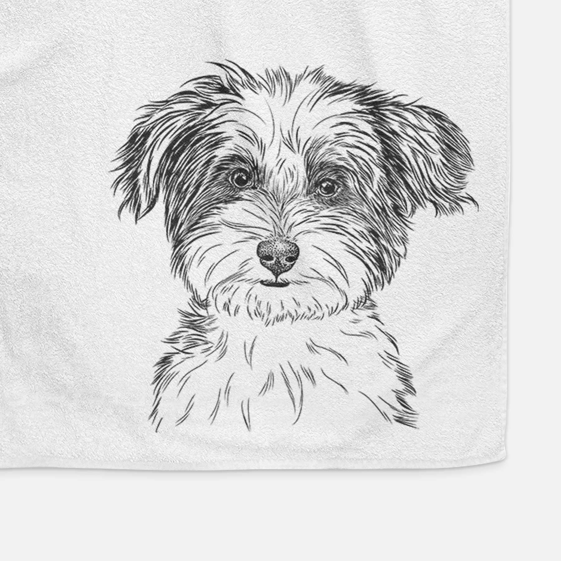 Teddy the Havanese Decorative Hand Towel