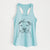 Teddy Jam the Pitbull - Women's Racerback Tanktop