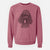 Bare Teddy the Mini Poodle - Unisex Pigment Dyed Crew Sweatshirt