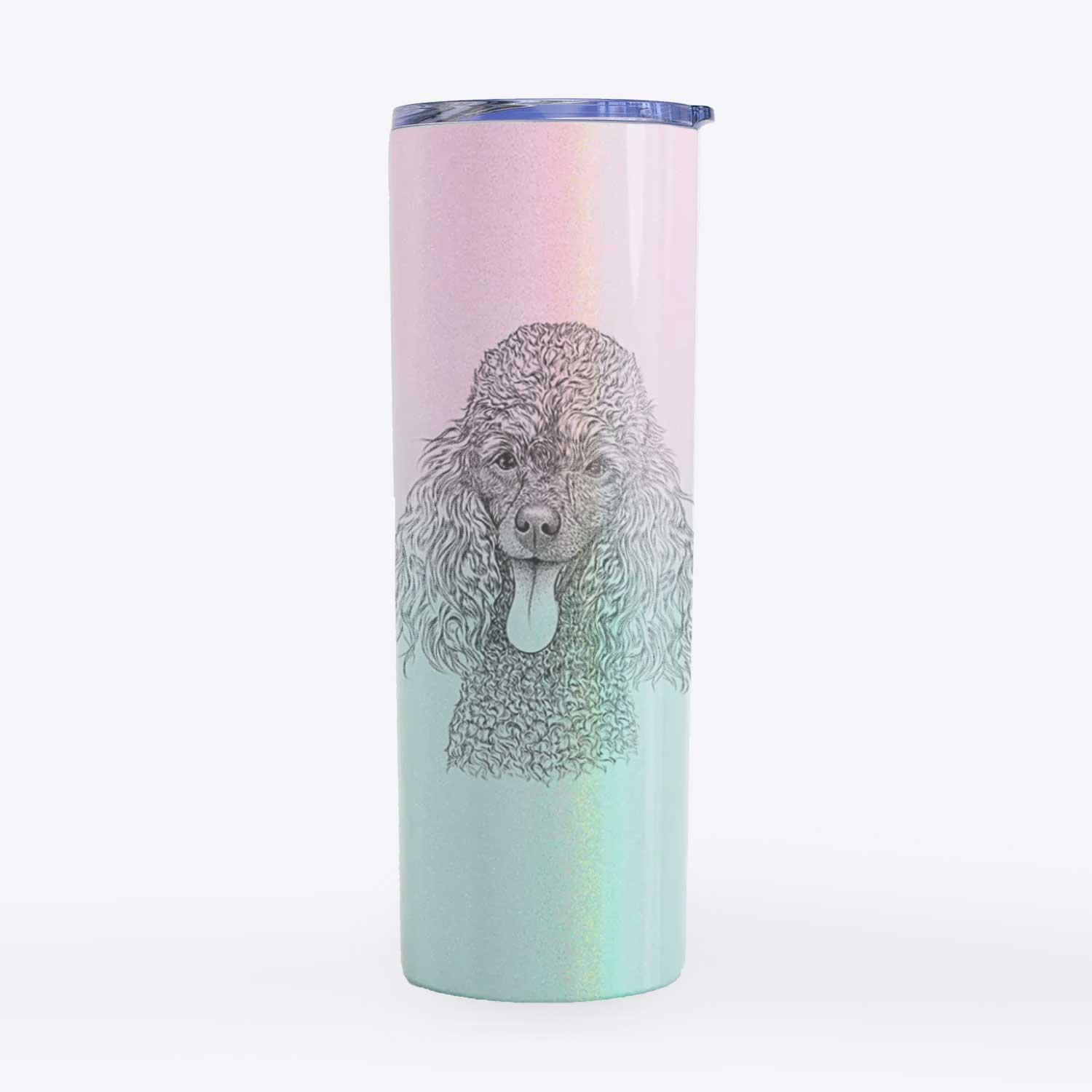 Teddy the Mini Poodle - 20oz Skinny Tumbler