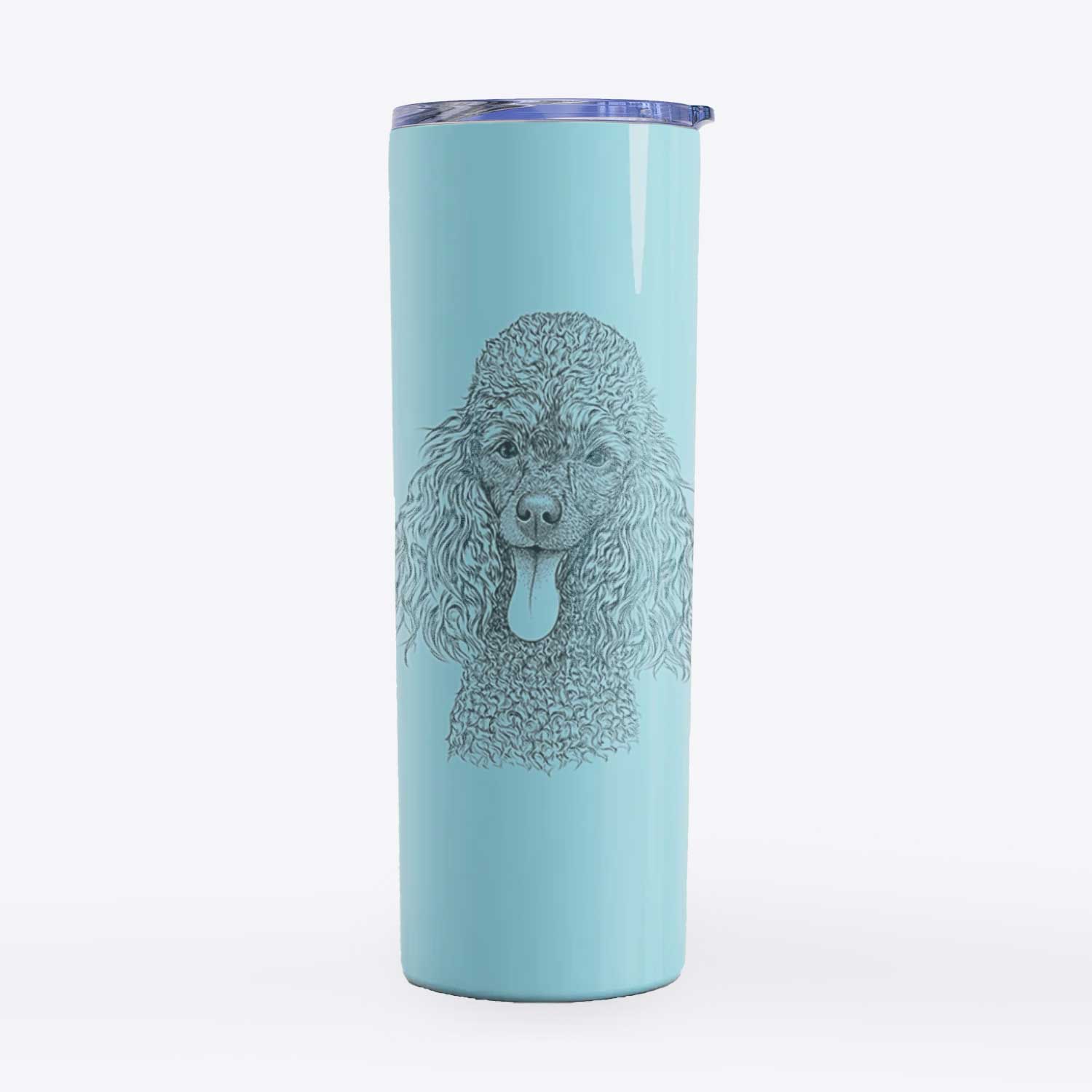 Teddy the Mini Poodle - 20oz Skinny Tumbler