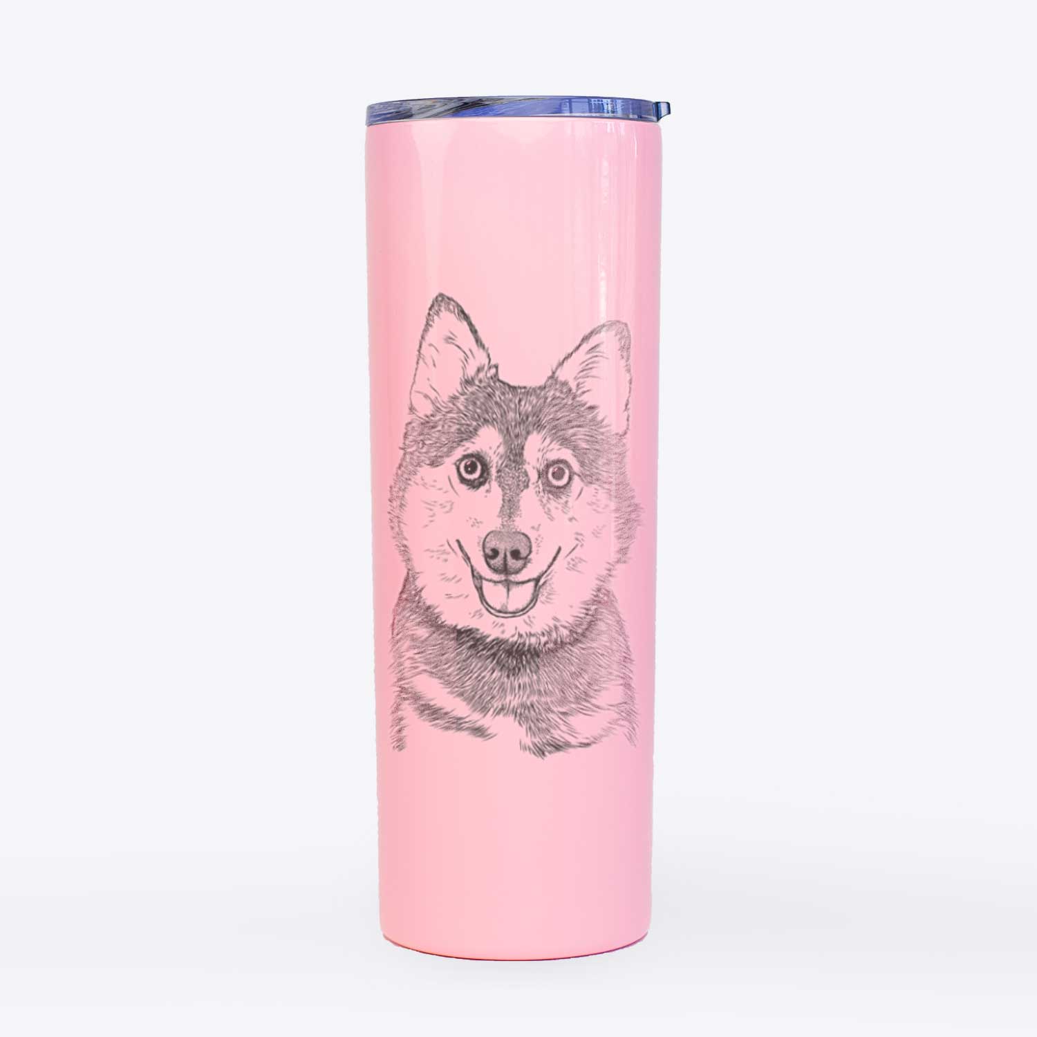 Tellie the Alaskan Klee Kai - 20oz Skinny Tumbler