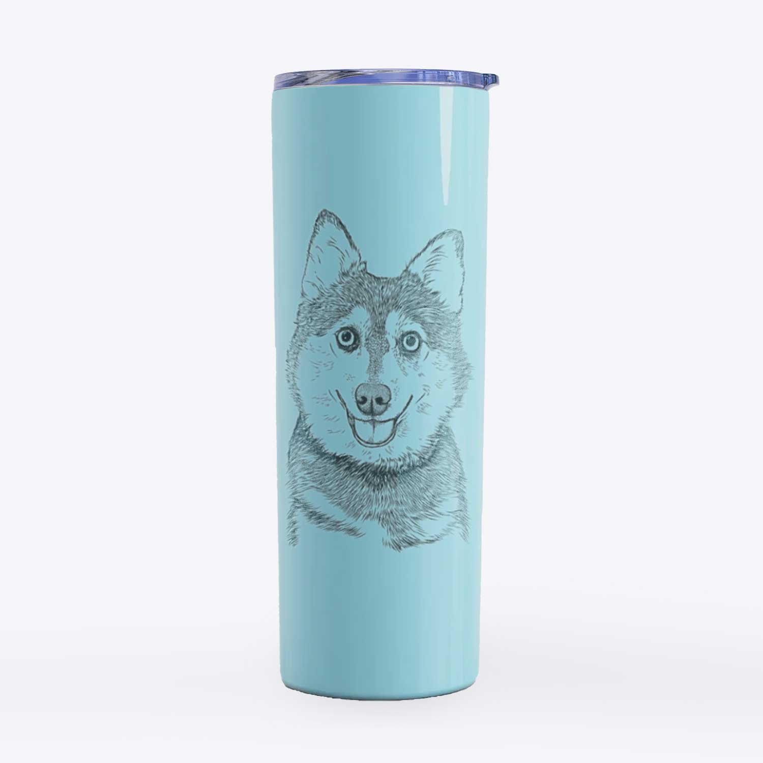 Tellie the Alaskan Klee Kai - 20oz Skinny Tumbler