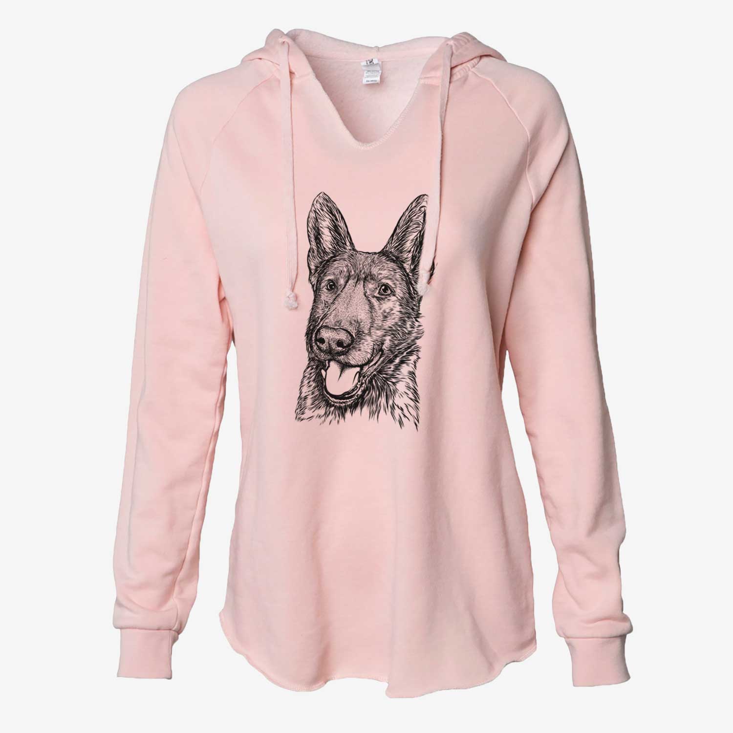 Tena the German Shepherd - Cali Wave Hooded Sweatshirt