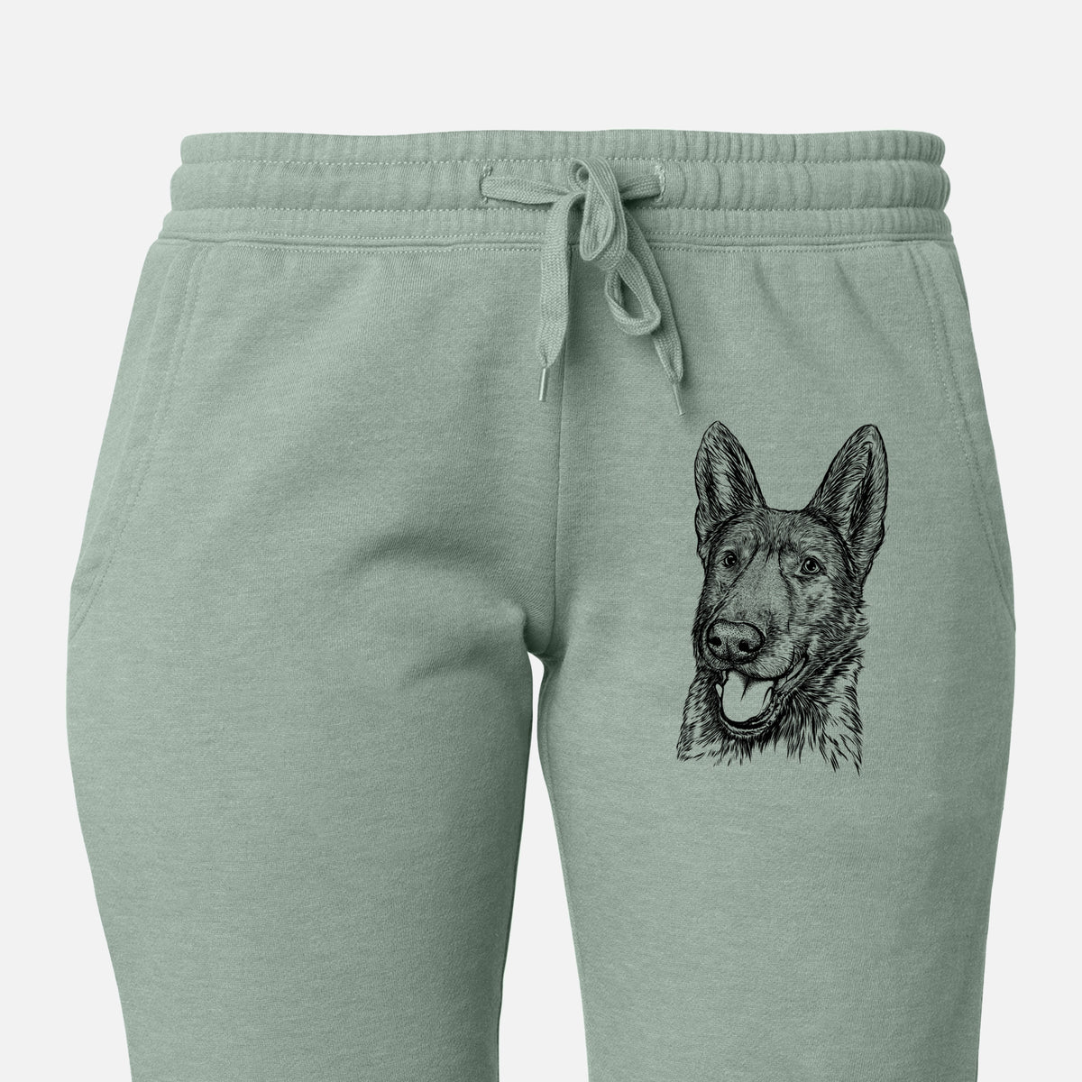 Tena the German Shepherd - Women&#39;s Cali Wave Joggers