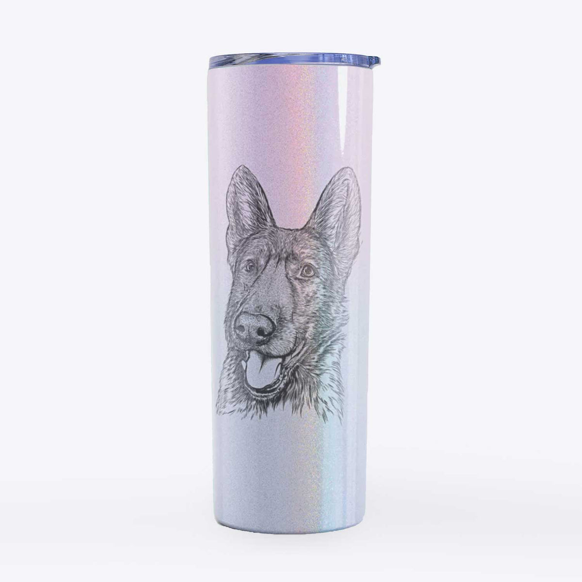 Tena the German Shepherd - 20oz Skinny Tumbler