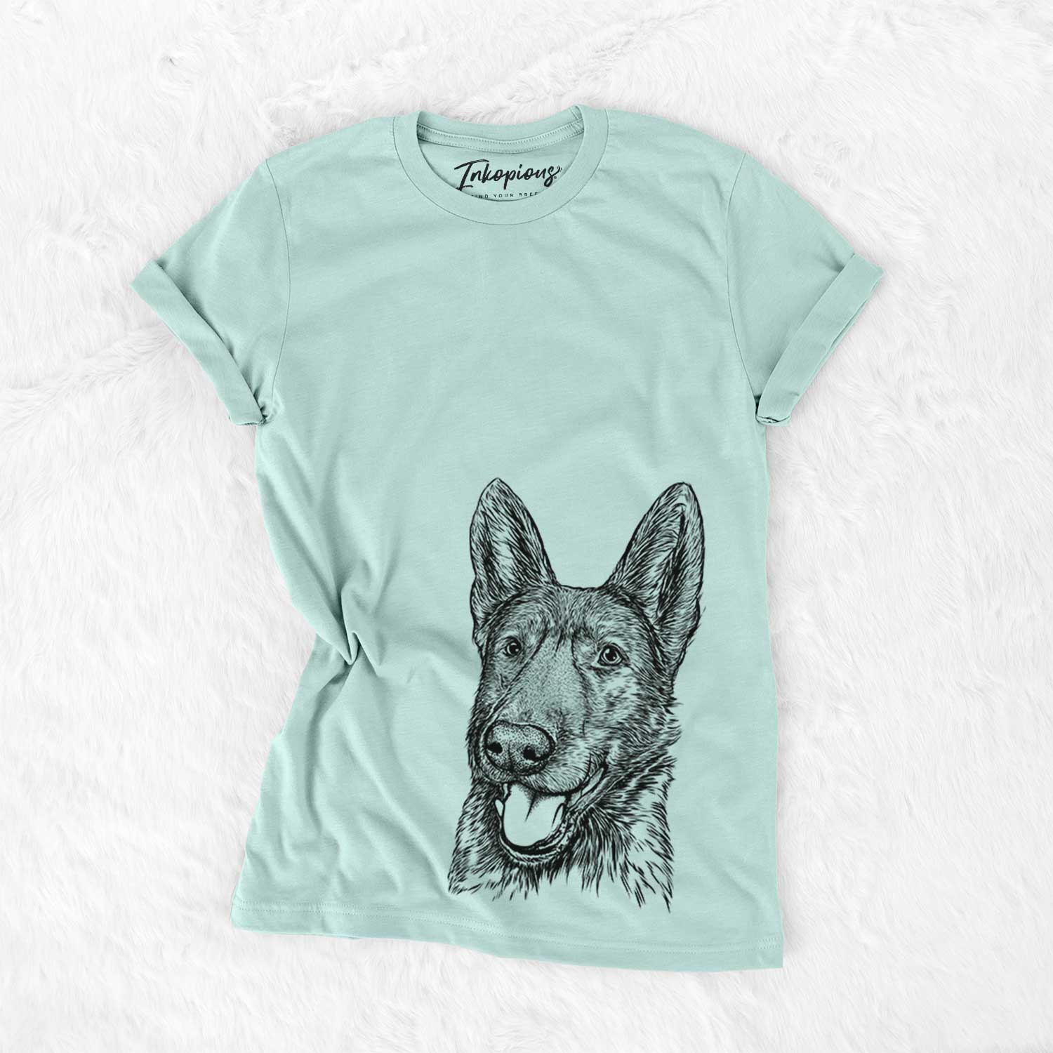 Tena the German Shepherd - Bella Canvas Unisex Crewneck