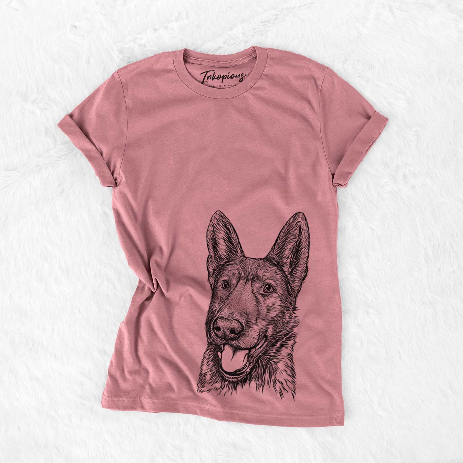 Tena the German Shepherd - Bella Canvas Unisex Crewneck