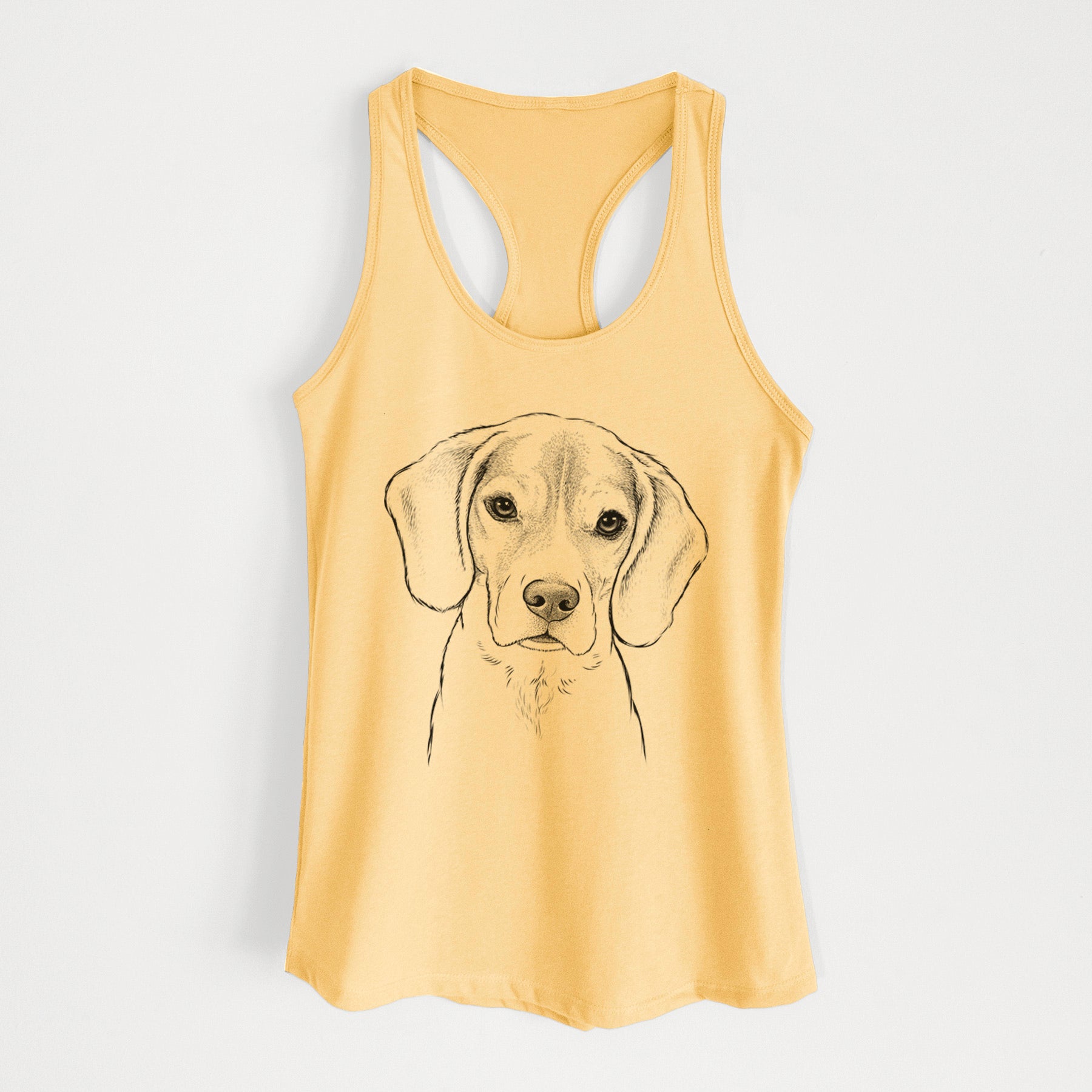 Thea the Beagle - Women's Racerback Tanktop