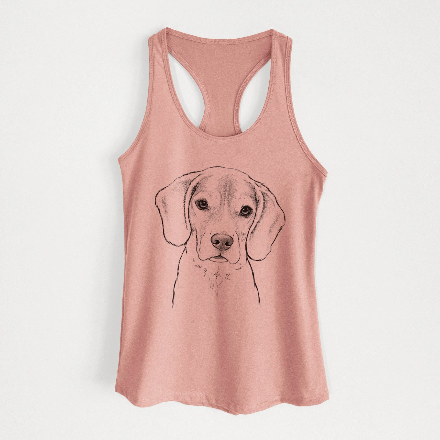 Thea the Beagle - Women's Racerback Tanktop