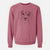 Bare Thea the Beagle - Unisex Pigment Dyed Crew Sweatshirt