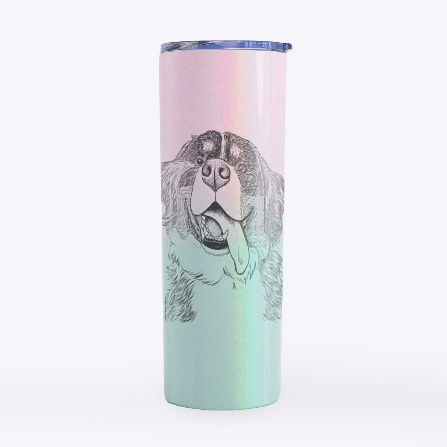 Theo the Bernese Mountain Dog - 20oz Skinny Tumbler