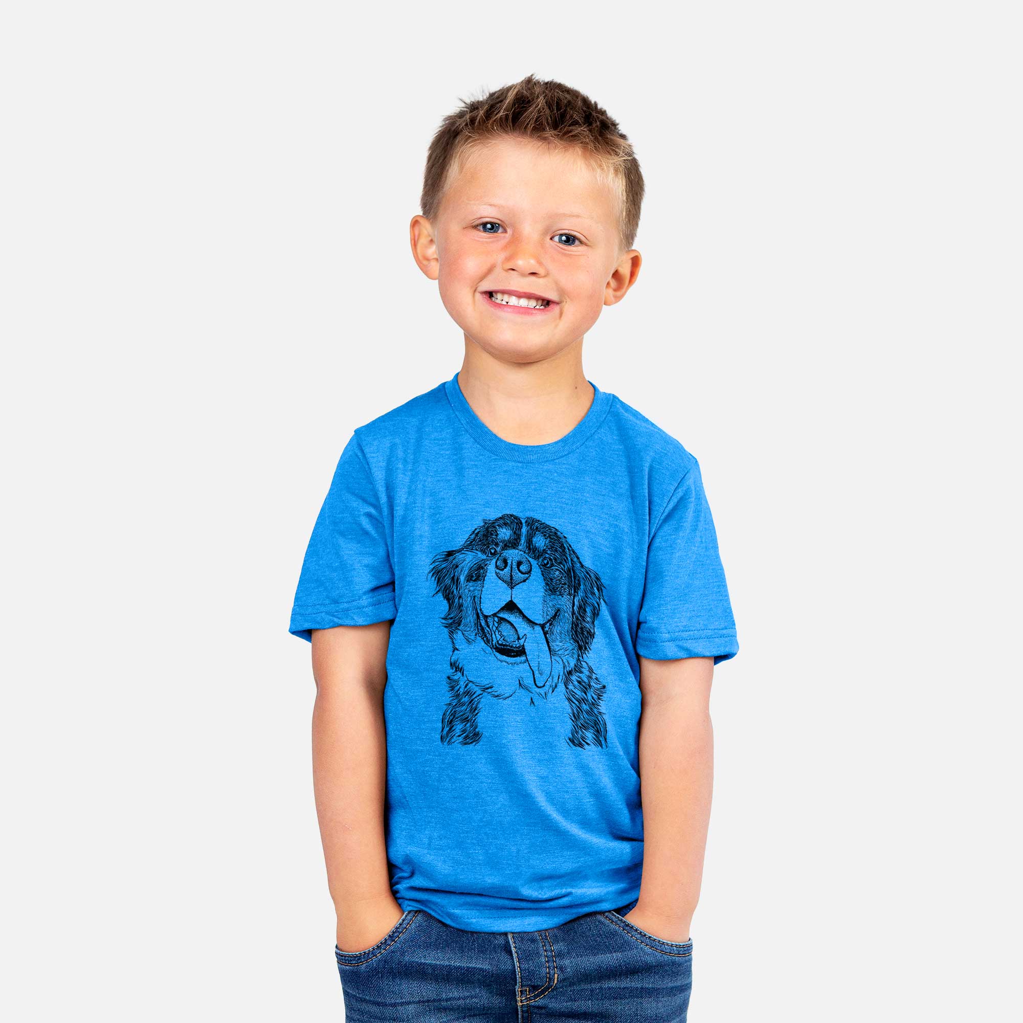 Bare Theo the Bernese Mountain Dog - Kids/Youth/Toddler Shirt