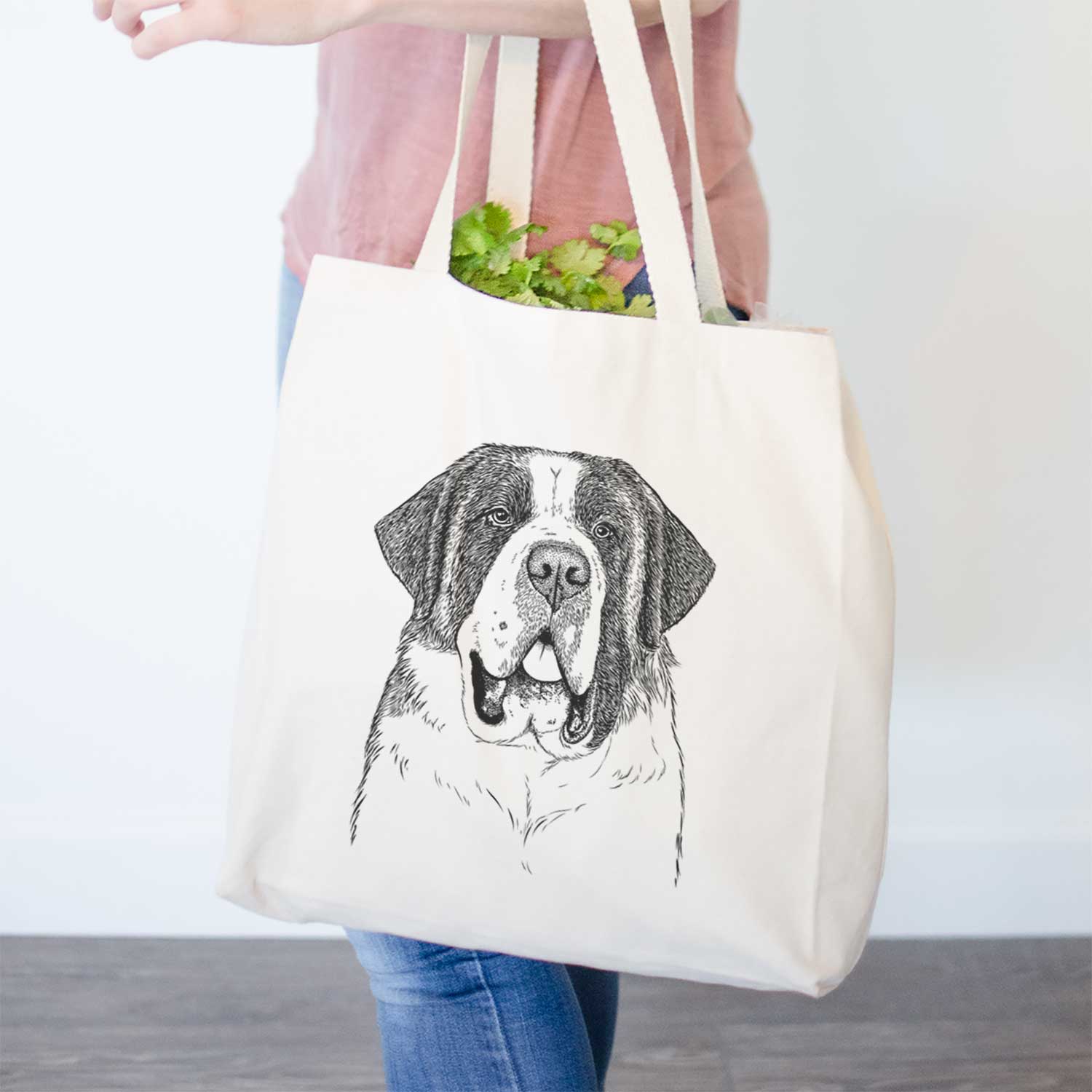 Thor the Saint Bernard - Tote Bag