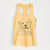 Ticket the Golden Retriever - Women's Racerback Tanktop