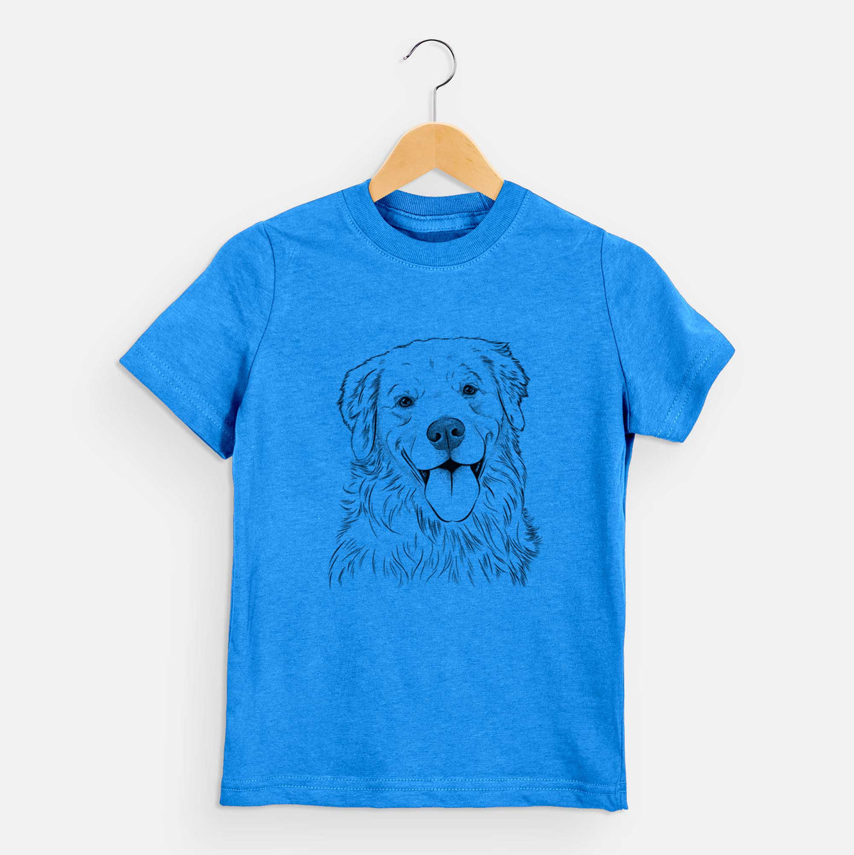 Bare Ticket the Golden Retriever - Kids/Youth/Toddler Shirt