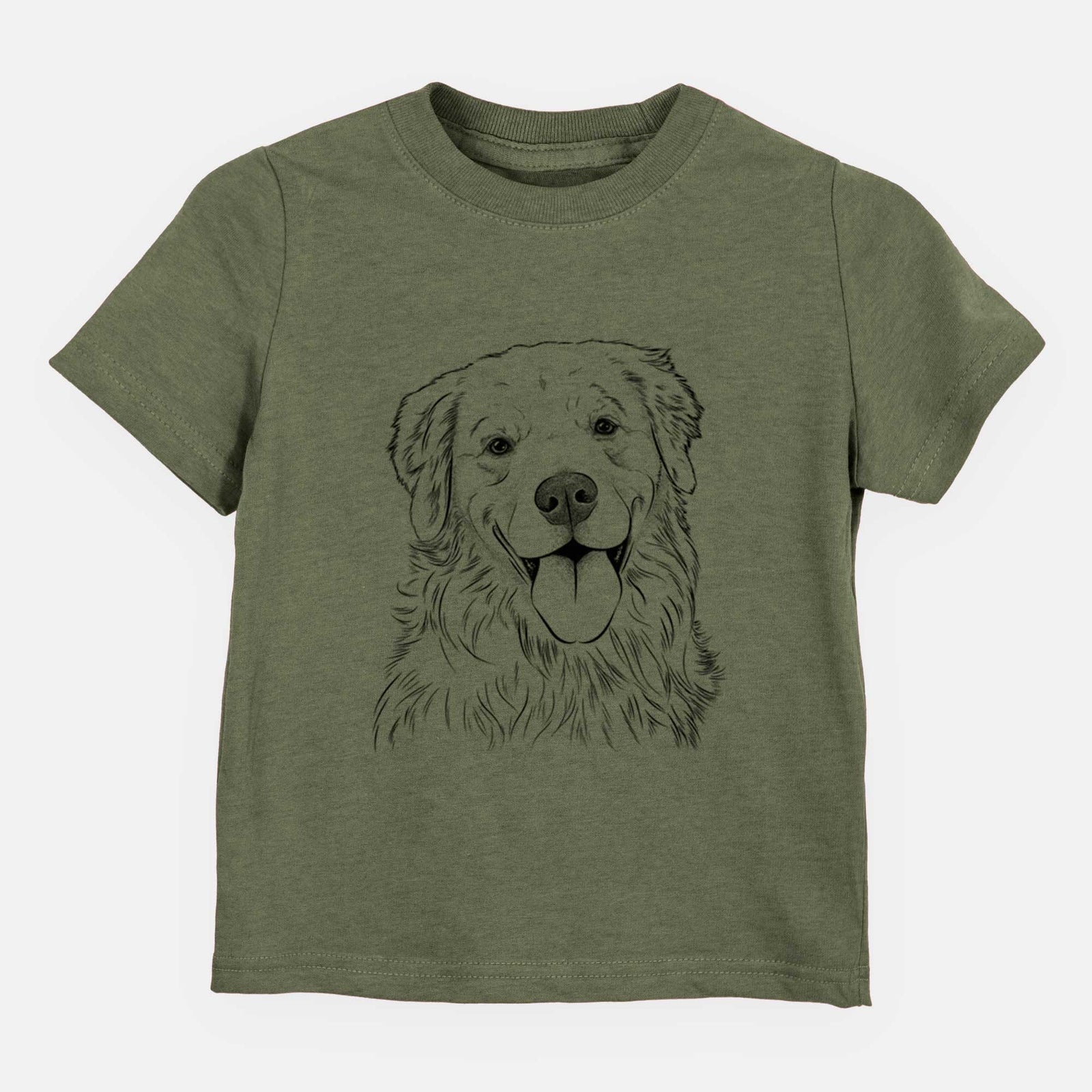 Bare Ticket the Golden Retriever - Kids/Youth/Toddler Shirt