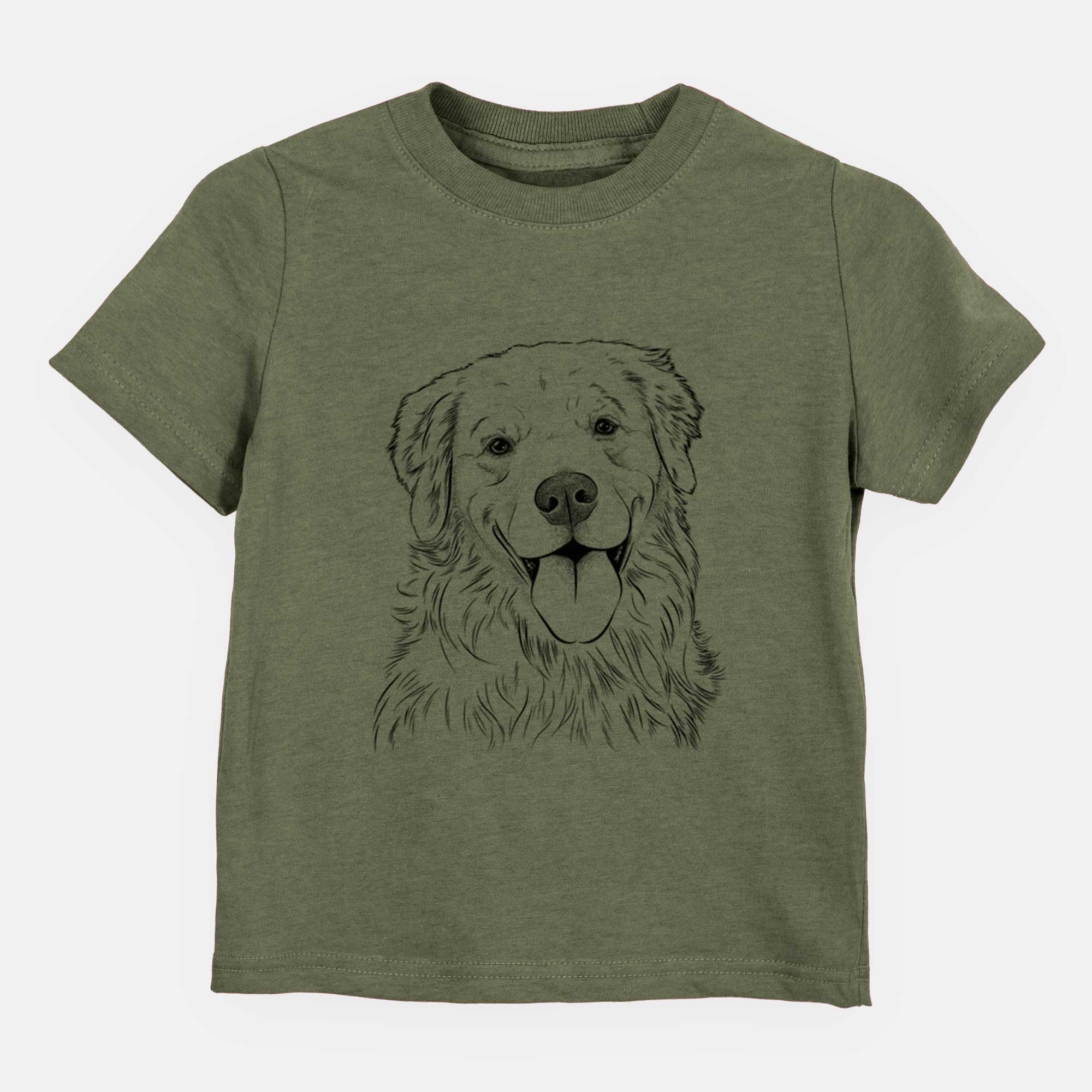 Bare Ticket the Golden Retriever - Kids/Youth/Toddler Shirt