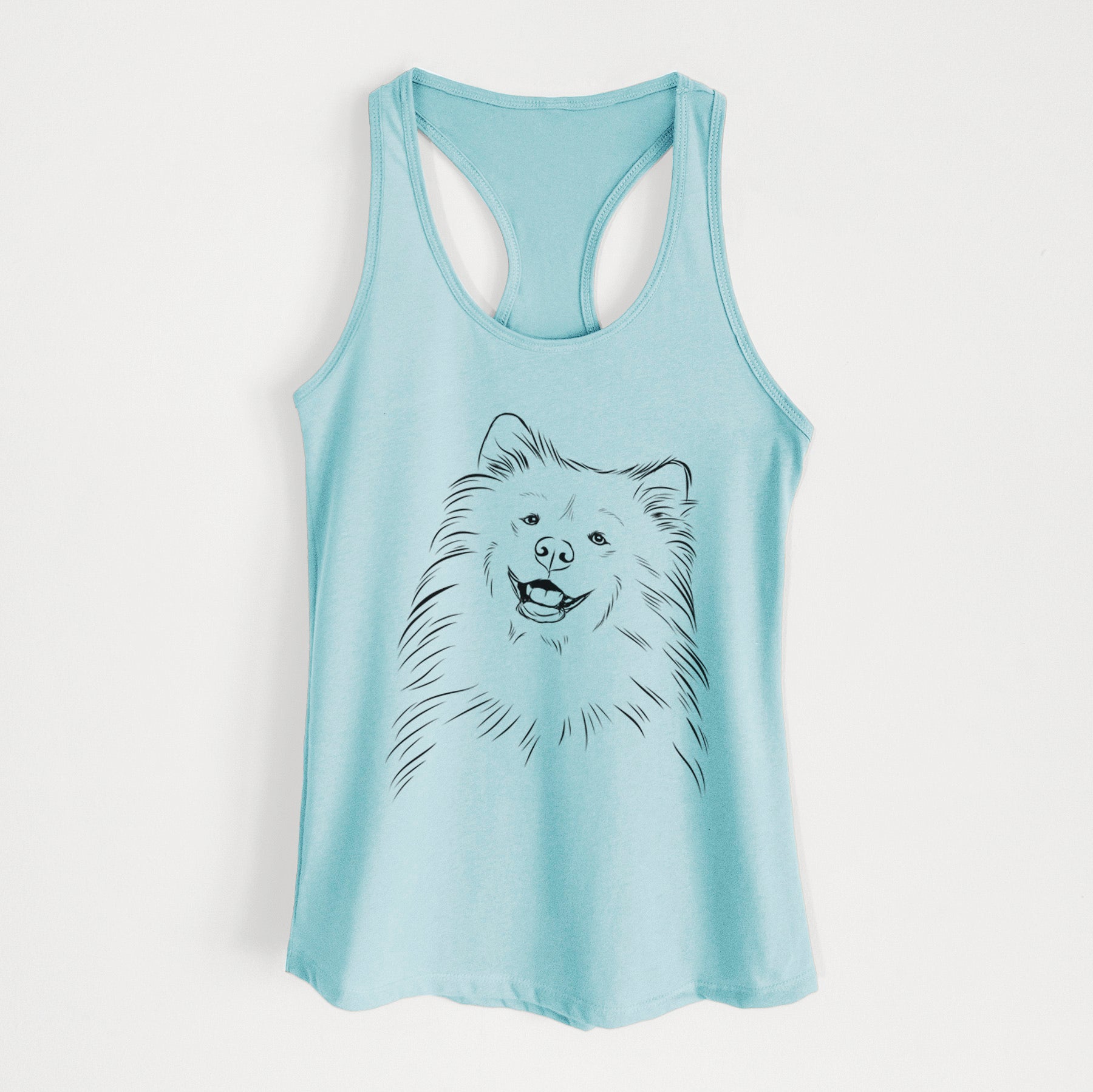 Tillie the Samoyed - Women's Racerback Tanktop