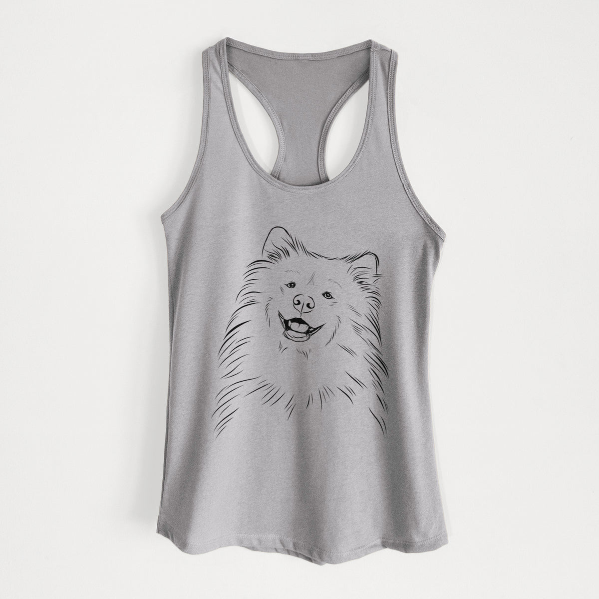 Tillie the Samoyed - Women&#39;s Racerback Tanktop