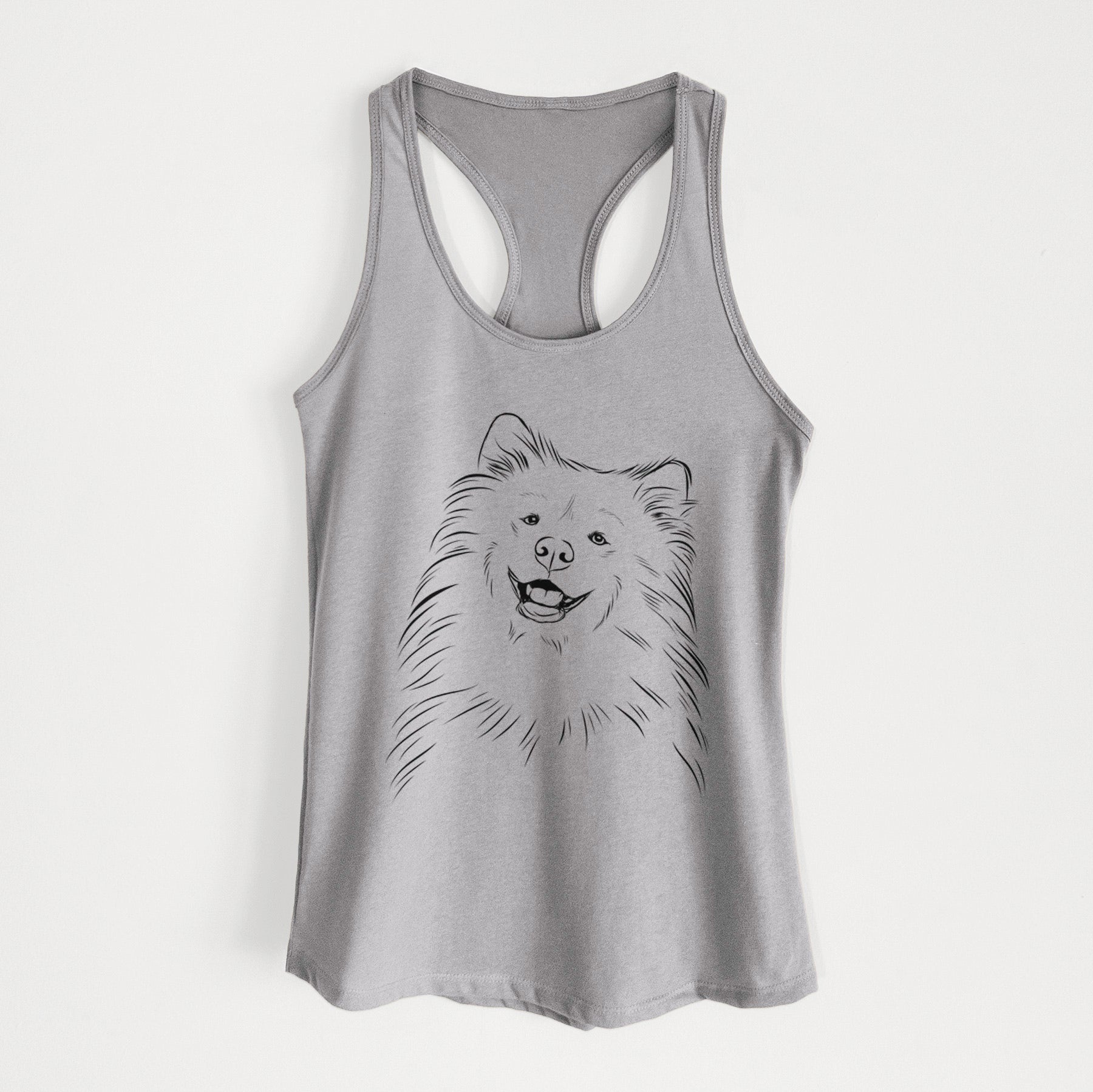 Tillie the Samoyed - Women's Racerback Tanktop