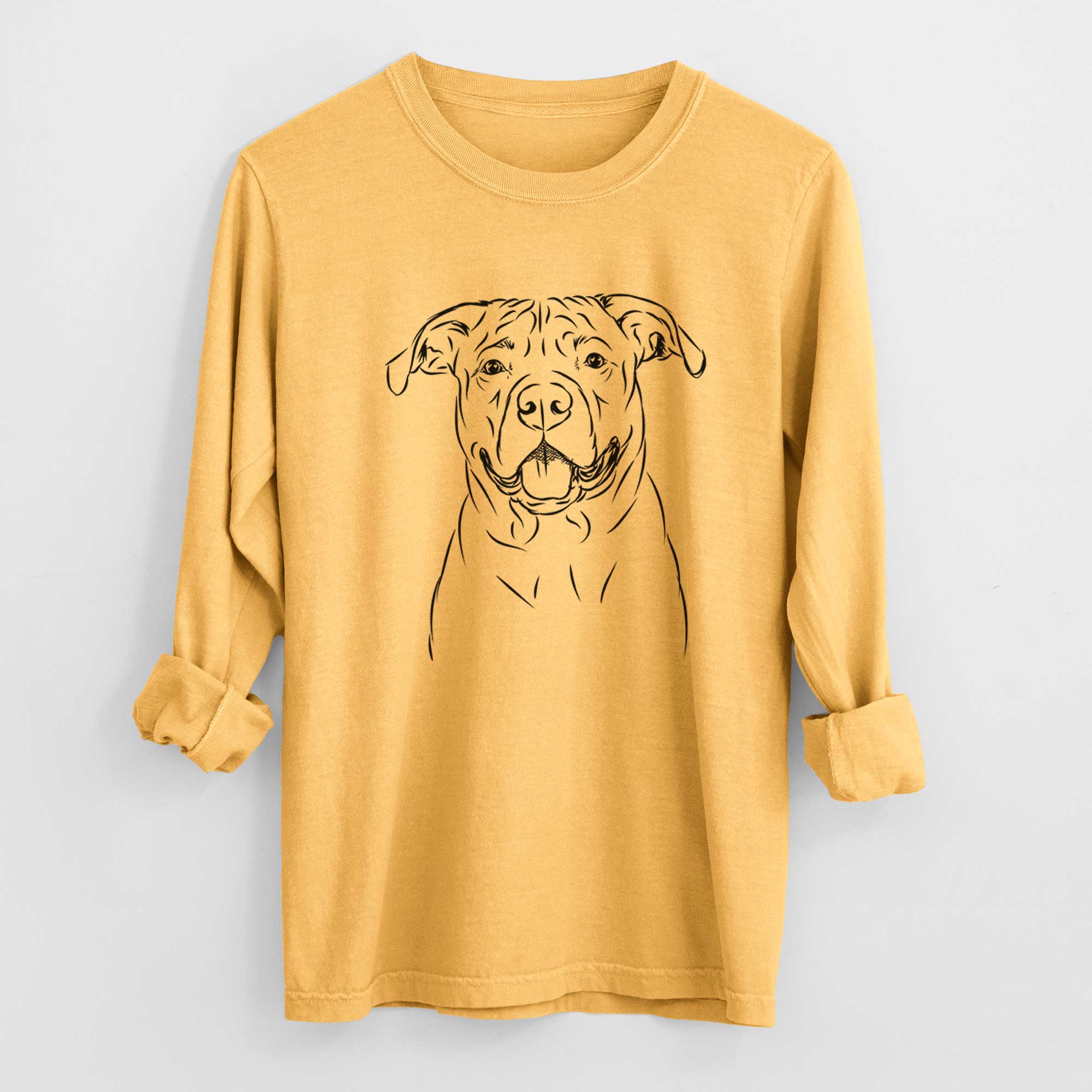 Bare Timmy the Mixed Breed - Heavyweight 100% Cotton Long Sleeve