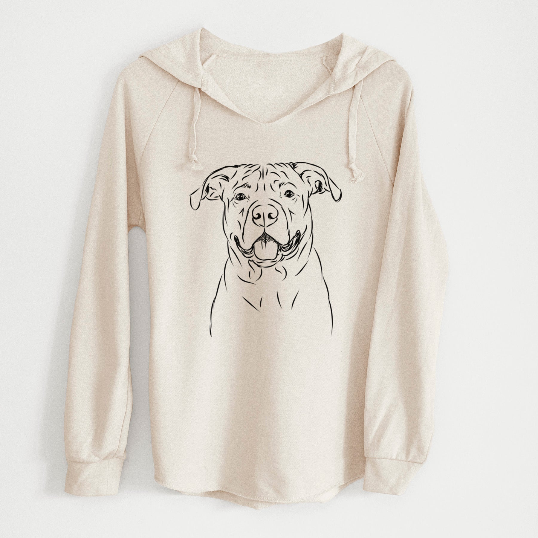 Bare Timmy the Mixed Breed - Cali Wave Hooded Sweatshirt