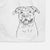 Timmy the Mixed Breed Decorative Hand Towel