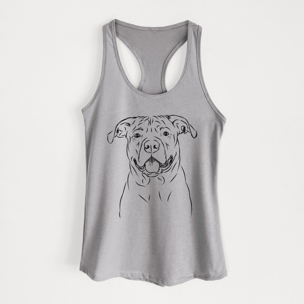 Timmy the Mixed Breed - Women&#39;s Racerback Tanktop