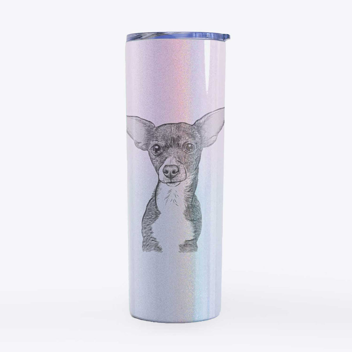 Tiny Archie the Mixed Breed - 20oz Skinny Tumbler