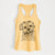 Tiny Titan the Shih Tzu - Women's Racerback Tanktop