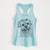 Tiny Titan the Shih Tzu - Women's Racerback Tanktop