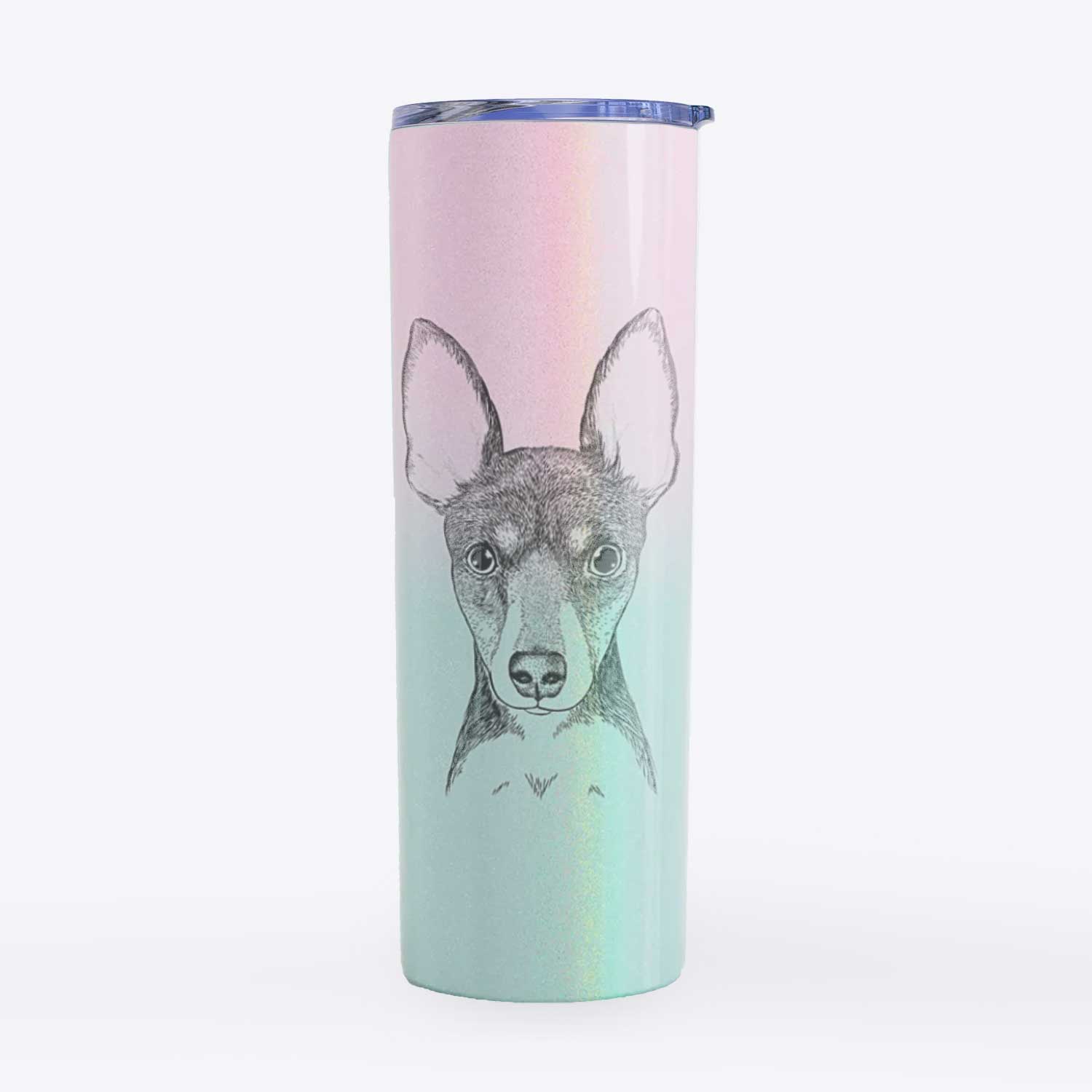 Tiny the Toy Fox Terrier - 20oz Skinny Tumbler