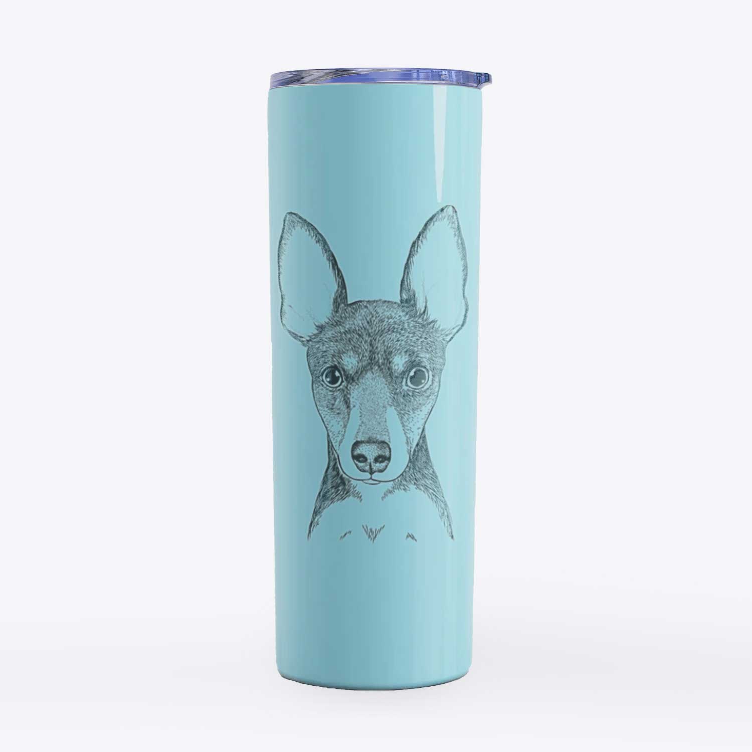 Tiny the Toy Fox Terrier - 20oz Skinny Tumbler