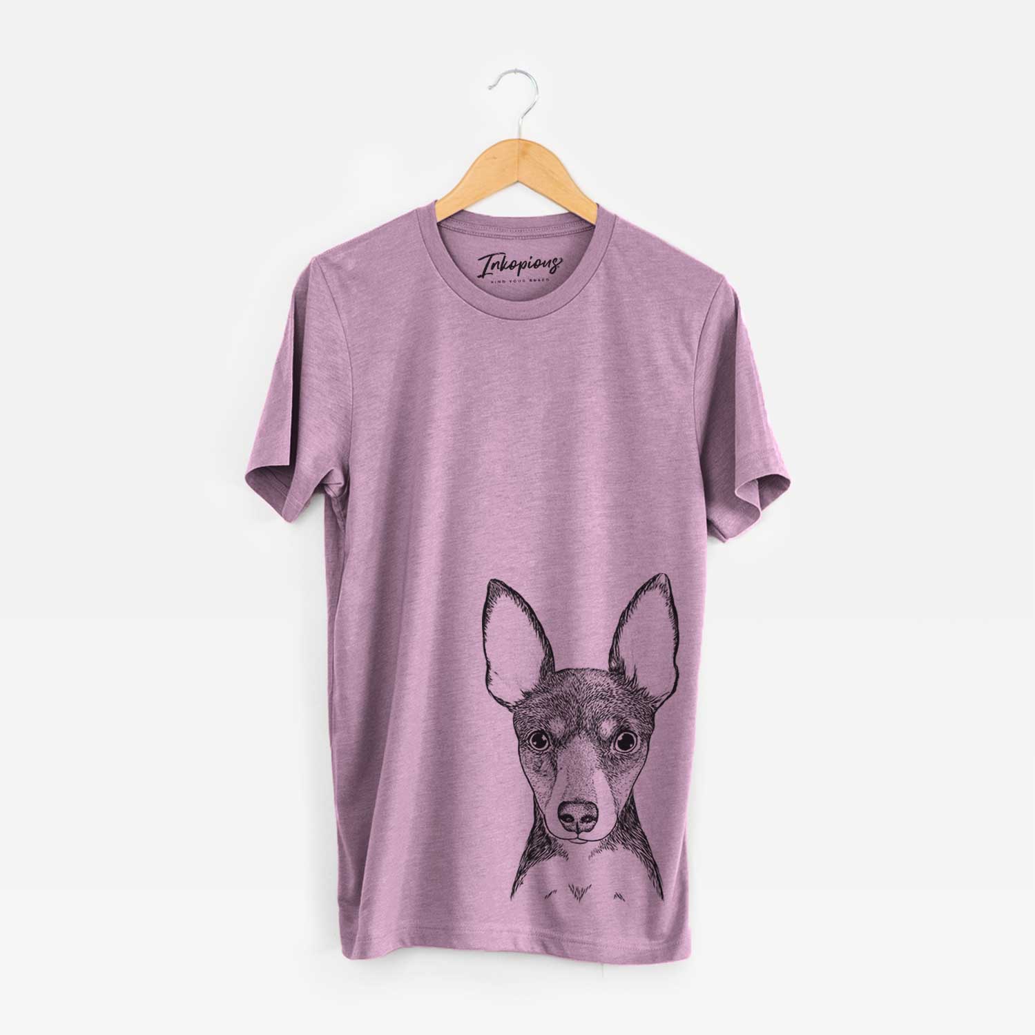 Tiny the Toy Fox Terrier - Bella Canvas Unisex Crewneck