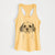 Tiny Tucker the Mixed Breed - Women's Racerback Tanktop