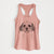 Tiny Tucker the Mixed Breed - Women's Racerback Tanktop