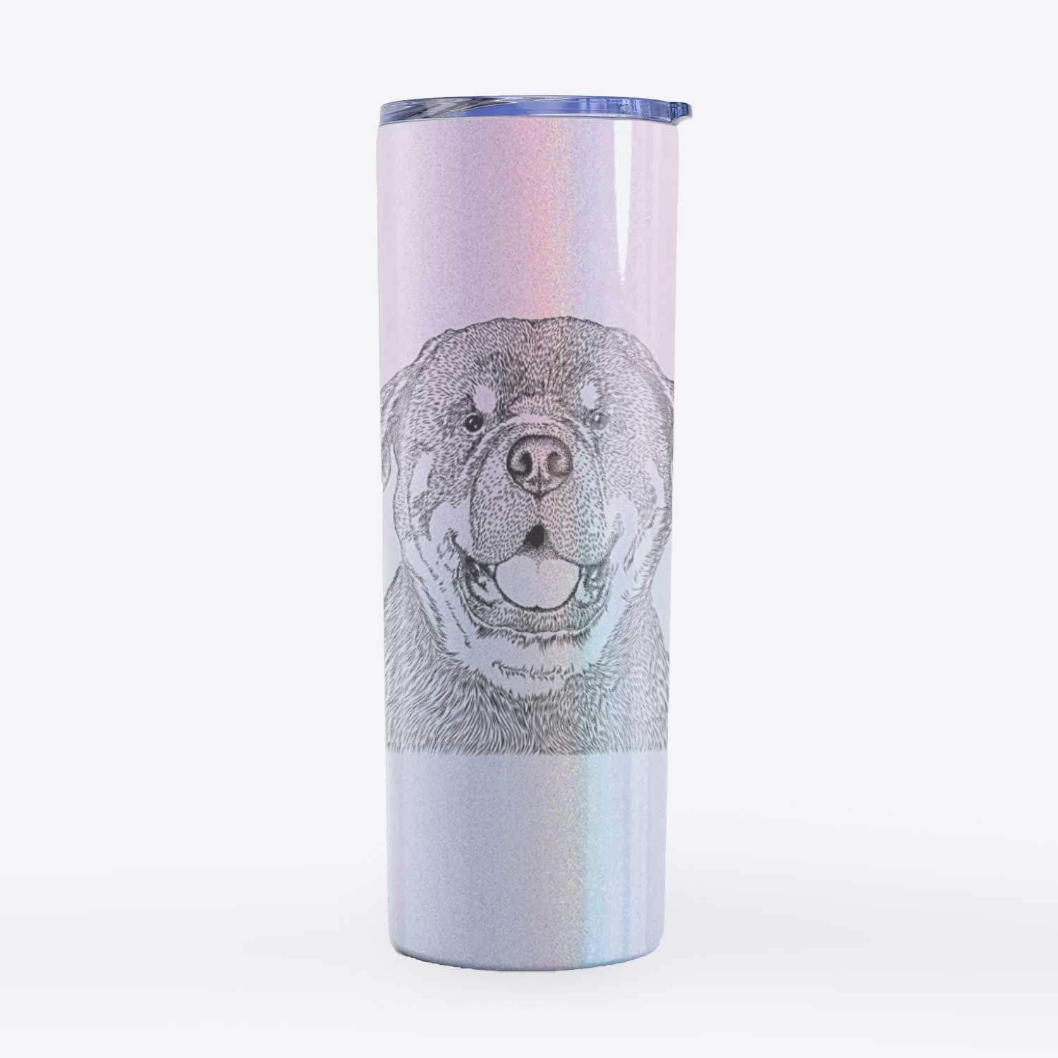 Titan the Rottweiler - 20oz Skinny Tumbler