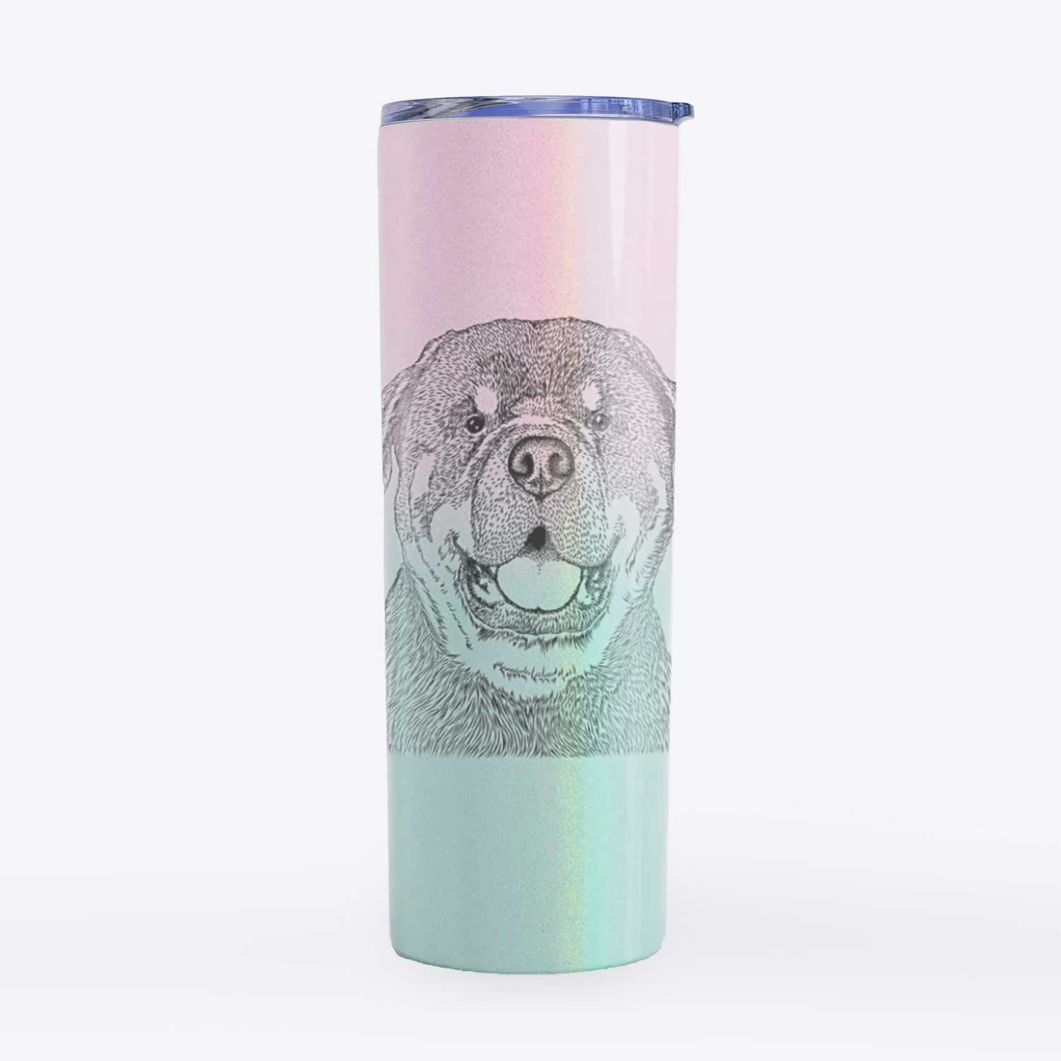 Titan the Rottweiler - 20oz Skinny Tumbler